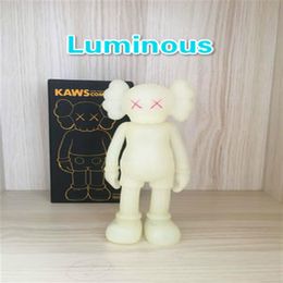 -Luminou kaw vender boneca moderna 20cm mini smlll lie lie brinquedo de brinquedo personalizado vinil pvc graffiti arte de ação figuras estátua presente de estátua 3111e