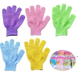 Exfoliating Bath Glove Body Scrubber Glove Nylon Shower Spa Massage Dead Skin Cell Remover BY SEA BBB14933