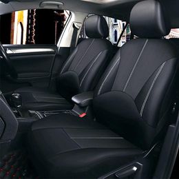 Car Seat Covers 9Pcs Black Universal Leather Set Cushion 5 Seats Full Protector Cover ProtectorCar239Y
