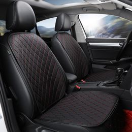 Car Seat Covers Universal Leather Cover Cushion Front Rear Backseat Auto Chair Protector Mat Pad Interior AccessoriesCar