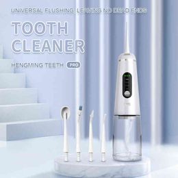 Product electric dental flushing device ipx7 floss washing machine portable household oral cleaning toothbrush 220627