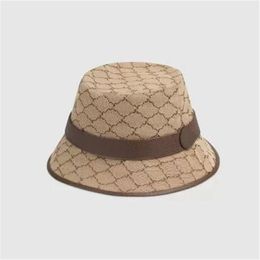 New Fashion Designers Letter Bucket Hat For Men's Women's Foldable Caps Black Fisherman Beach Sun Visor wide brim hats Folding ladies Bowler Cap