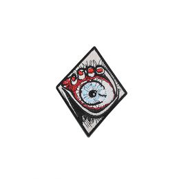Eyeball Embroidery Iron On Sewing Notions Patch For Clothing Jackets Hats Punk Style Custom Patches