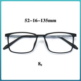 Fashion Sunglasses Frames Cubojue Titanium Eyeglasses Frame Male Women Unisex Square Glasses Men Spectacles Reading Myopia Optical Lens Ultr