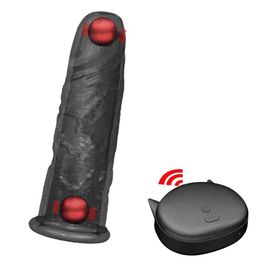 Sex Toy Massager sex Toys for a Pair of Penis Pumps and Enlargers Delay Soft Silicone Dildo Vibrating Intimate Goods Two Adults about 18