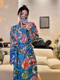 Versas 2023 Men and Womens luxury Sleepwear robe pajama Underwear with brand logo designer Valentines day