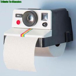 WC Tissue Box Creative Toilet Roll Camera Paper Holder Bathroom Retro Decor Napkins 220523