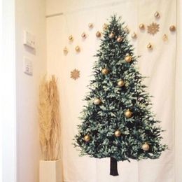 Christmas Tree Tapestry Home macrame wall hanging Cloth Wall mandala tapestry Decor High Quality Y200324