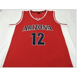 Chen37 Goodjob Men Youth women Arizona Wildcats #12 ROWE College Basketball Jersey Size S-6XL or custom any name or number jersey