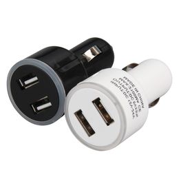 2.1A LED Display Mini Dual USB Car Charger Universal Mobile Phone Car-Charger Adapter for Huawei LG Xiaomi Samsung Tablet Phones