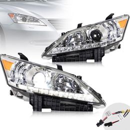 LED Front Lamp DRL Headlight For Lexus ES350 2007-2012 Brake Reverse Fog Daytime Running Lights Turn Signal Assembly