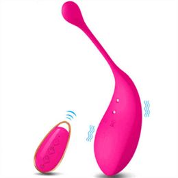 Nxy Eggs Female Masturbation Silicone g Spot Vibrator Wireless Remote Control 12 Modes Vibrating Egg Sex Toys for Women Couples Flirting 220421