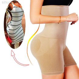 Dress Push Up Butt Lifter Women Slimming Pants Shapewear Slim Tummy Control Briefs High Waist Trainer Body Shaper Underwear 4XL L220802