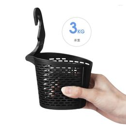 Car Organiser Cup Holder Seat Back Hook Organise Storage Basket Phone Universal Accessories Interior PVC BoxCar