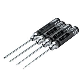 4 pcs 1.5 2.0 2.5 3.0mm Hex Screwdriver Color Alloy Steel Hexagon Set Allen Driver For RC Helicopter Car Y200321