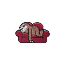 Sewing Notions Sloth Iron On Embroidery Patches For Clothing Shirt Bags Cartoon Animal Patch Custom Design