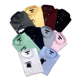 Men's Casual Shirts Mens T-shirt Fashion shirt Brands Spring Slim Fit chemises multiple choices High quality embroidery Lapel Short Sleeves designer plus size