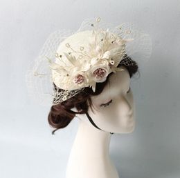 Headpieces 2022 Ladies Wedding Party Hair Accessories Elegant Bridal Hats And Charming Tiara CorsagesHeadpieces