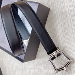 designer belt mens belts top quality Luxury brand official replica Made of genuine calfskin with stainless steel belt buckle waistband for man A002