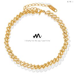 New Fashion Chunky Metal Chain Anklet For Women Men Gold Silver Color Cuban Foot Bracelet Punk Hip Hop Rock Jewelry