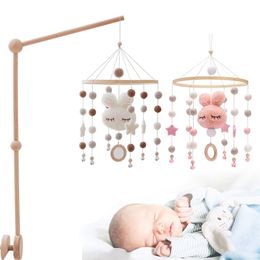 born Bed Bell Baby Rattles Crib Mobiles Activity Play Gym Toy for 012 Months Cart Accessories 220531
