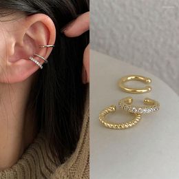 Clip-on & Screw Back Fashion Ear Cuffs Without Piercing Clip Earrings Non-Piercing Fake Cartilage For Women Jewellery 2022 GiftsClip-on Kirs22