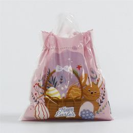 Easter Bunny Egg Party Candy Gift Bag 50pcs/package276j