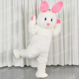 Performance White Rabbit Mascot Costumes Christmas Cartoon Character Outfits Suit Birthday Party Halloween Outdoor Outfit Suit