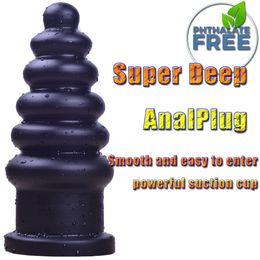 Super Huge Anal Beads Plug Big Butt Prostate Massage Tower Large Ass s Vagina Expansion sexy Toys For Men Women 18+