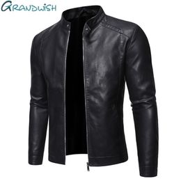 Men Faux Leather Jacket Motorcycle 5XL Mens Jackets Black Jaqueta De Couro Masculina Outwear Male PU Leather Coats MensZA319 220816