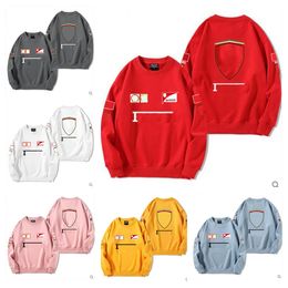 new team round neck sweater F1 autumn and winter long-sleeved racing suit spot sales