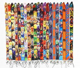 Cell Phone Straps & Charms Small Wholesale New 100pcs Japan Anime Lanyard Fashion Keys Neck Holders for Car Key ID Card Mobile for boy girl #71