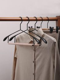 Hangers & Racks Fashionable Wooden Metal Iron Nordic Clothes Coat Wardrobe Closet Hanger For Pants