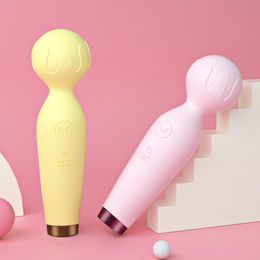 Vibrating Massager Single-point Tremor Universal Silicone Clit Stimulator Masturbator Massage Stick for Women sexy Toys