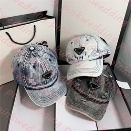 Sport Canvas Snapback Cap Hole Denim Baseball Caps Retro Designer Golf Cap Women Men Outdoor Visor Peaked Hat