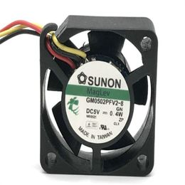 SUNON 25*25*10mm GM0502PFV2-8 DC5V 0.4W 3-line axial fan