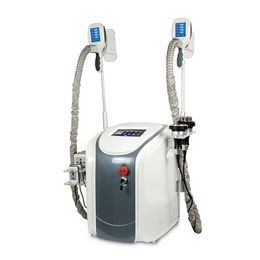 Fat Freezing Slimming Machine Cavitation Rf Fat Reduction Lipo Laser Weight Reduce 2 Freezing Heads Can Work Together