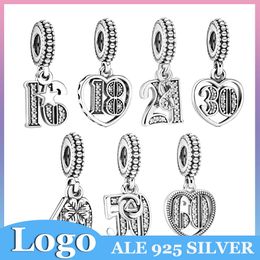 Number Charms For Pandora Bracelets 