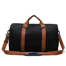 Canvas Travel Duffle Bag - Large Capacity, Multifunctional Weekender Tote For Men And Women
