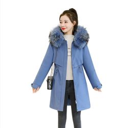 Thick Warm Winter parka Women Winter Jacket Fur Lining Plus 5XL 6XL Hooded Female Long Parkas Snow Wear Padded Clothes