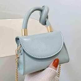 Trend Mini Handbags Women Bags 2022 New Summer Female Bag Purse Lipstick Bags Simple Personality Chain Messenger Shoulder Bag G220531