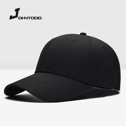 Men Baseball Caps Summer Unisex Solid Color Plain Curved Sun Visor Hip-hop Cap Women Adjustable
