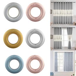 Other Home Decor PC Plastic Curtain Rings Hanging Roman Eyelets For Grommet Top AccessoriesOther