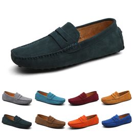 men casual shoes Espadrilles triple black navy brown wine red taupe green Sky Blue Burgundy mens sneakers outdoor jogging walking hotsale size 40-45 seven