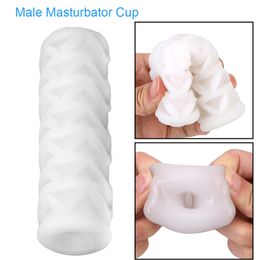 IKOKY Deep Throat Male Masturbator Cup TPE Blow Job Erotic Realistic Vagina Oral Mouth sexy Toys For Men sexyy Adult Products