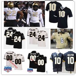 Xflsp College Custom UCF Knights Stitched Football Jersey 8 Daunte Culpepper #6 Brandon Marshall 19 Mike Hughes 5 Blake Bortles 10 McKenzie Milton 24