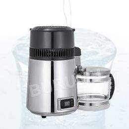 4L Filter Distilled Water Machine Electric Stainless Steel Household Water Purifier