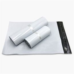 Light Grey Courier Bag 10pc Self-seal Mailbag Plastic Poly Mailing Envelope Waterproof Postal Bags 220427