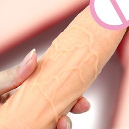 Massage Huge Silicone Dildo Super large Realistic Penis Vagina G-spot Stimulator Powerful Soft Dick on Suction Cup Sex Toys for Woman