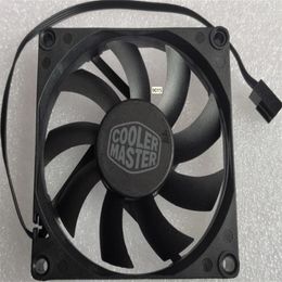 Wholesale fan: 8015 8CM DF0801512RFLN 12V 0.14A 4-line speed regulating hydraulic temperature control silent fan